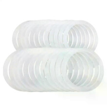 PARK (86 mm) 10 juntas tóricas para tapas de tarros Mason de 70/86 mm, juntas de sellado herméticas
