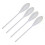 PARK (Weiß 10g) 4Pcs Casting SPIROLINO FORELLE POSEB Langsam Sinking Suspending Intermediate Bombarda 2