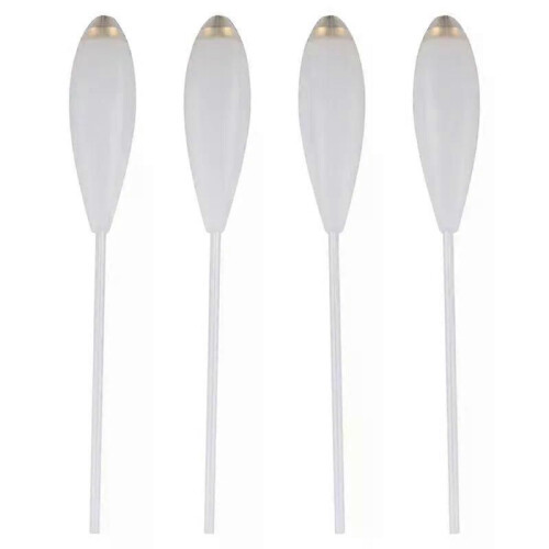 PARK (Weiß 10g) 4Pcs Casting SPIROLINO FORELLE POSEB Langsam Sinking Suspending Intermediate Bombarda 2