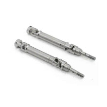 PARK (F) 4Pcs Metall Edelstahl Antriebswelle CVD für 1/10 Traxxas Slash Rustler Stampede VXL 4X4 4WD