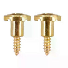 PARK (High 2PCS Gold) Saitenbäume aus Metall, Saitenhalter für E-Gitarre, Vintage-Stil, einfache Installation