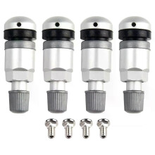 PARK(Hopea)4kpl TPMS rengaspaineanturin venttiilivarren korjaussarja BMW 5-sarjan mustalle rengaspaineanturille