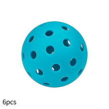 PARK (azzurro chiaro) 6 palline da pickleball ad alta elasticità, 40 fori, per sport all'aria aperta,