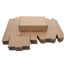 25 Thickened Cardboard Moving Boxes for Storage, Packing, and Shipping, 12x12x12 Inch Size, Durable Parcel Boxes