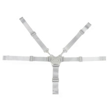 PARK (grigio) Cintura di sicurezza universale per seggiolone da pranzo per bambini, seggiolino portatile