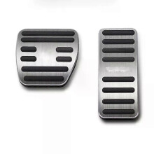 PARK (Smart) Fuß-Kraftstoffabdeckung, Aluminium, Auto-Gaspedal, Bremse für Smart Fortwo 453 451 Forfour