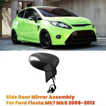 PARK (Wie Rechts Gezeigt) auto Seite Tür Spiegel Montage Für Ford Fiesta Mk7 Mk8 2008-2013 Außerhalb