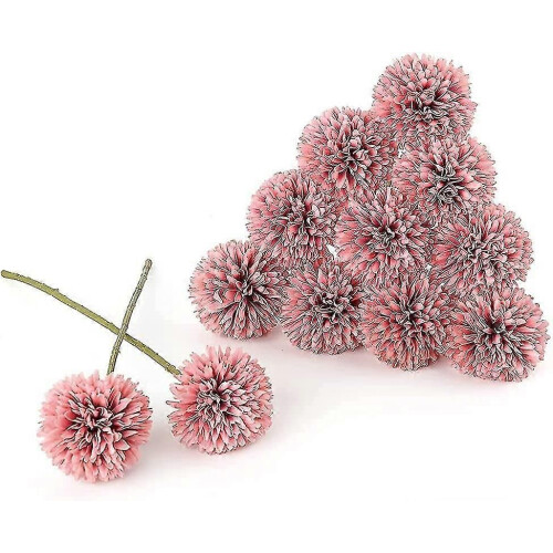 Arreglos florales PARK (rosa), 12 bolas de flores artificiales