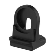 PARK (Schwarz) Power Stand Lade Uhr Halterung Halter Silikon Ladestation Halter für Huawei Uhr GT