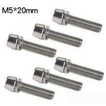 PARK (5 x 20 mm) 6 Stück Mountainbike-Vorbauschrauben M5/M6 * 20 mm MTB Rennrad Headset-Vorbauschrauben