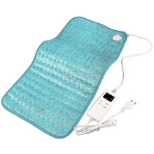 PARK (40 cm x 76 cm - Blu lago) Coperta elettrica con controllo intelligente della temperatura, coperta