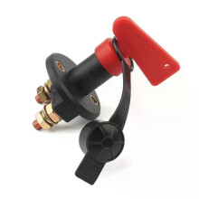 Interruptor de batería universal PARK (2 orificios), aislador de desconexión de batería de 12 V, interruptor