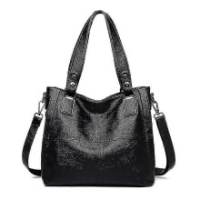 PARK (schwarz) Leder Luxus Handtaschen Frauen Taschen Designer Handtaschen Damen Shoul