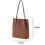 PARK (marrone chiaro) Borsa in velluto a coste, borsa a tracolla versatile 2