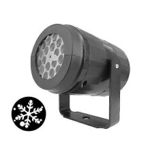 PARK (Yhdysvaltain pistoketyyppi 1) Blizzard Snowflake Maisema Projektorilamppu Joulun uudenvuoden juhlavalaistustarvikkeet
