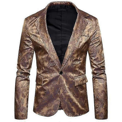 PARK(L-oro)Abito da uomo slim fit elegante blazer