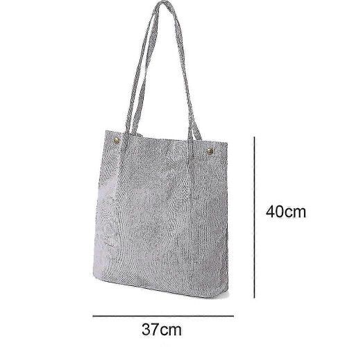 PARK (Hellgrau) Cordtasche, vielseitige Umhängetasche 1