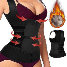 PARK(S)Gilet modellante da donna, in neoprene, per allenamento della vita, tuta da sauna, correttore