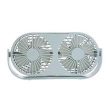 PARK(GREEN) Ventilatore a doppia testa, mini ventilatore per aromaterapia USB regolabile a 360