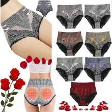 PARK(M) 7 pezzi Slip a vita alta in fibra di grafene per donna, slip a vita alta in fibra di grafene,