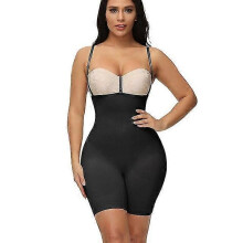 PARK (L-Nero) Intimo modellante correttivo per donna, contenitivo, push-up, per glutei e fianchi