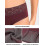 PARK(S-Scuro) Intimo da donna, mutandine in pizzo di cotone, morbide mutandine bikini comode, elasticizzate, 3