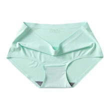 PARK (S-Grün) Stretch-Damen-Slip, exquisite Verarbeitung, Eisseide, mittelhohe Damen-Unterhose