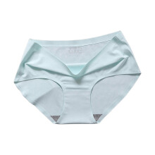 PARK (L-Himmelblau) Stretch-Damen-Slip, exquisite Verarbeitung, Eisseide, mittelhohe Damen-Unterhose