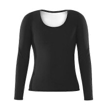 PARK (3XL-Shirt) Tute da sauna senza cuciture da donna, leggings fitness modellanti, magliette dimagranti
