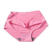 PARK (M-Rose Red) Stretch-Damen-Slip, exquisite Verarbeitung, Eisseide, mittelhohe Damen-Unterhose