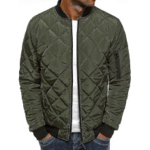 PARK (M-grün) Herren Steppjacke mit Steppung, gepolstert, Bomberjacke, Oberbekleidung