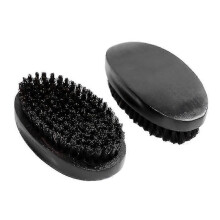PARK(Nero B)2023 Nuova spazzola per capelli con setole ondulate, pettine per barba, grande manico in