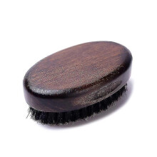 PARK(Brown C)2023 Nuova spazzola per capelli con setole ondulate, pettine per barba, grande manico in