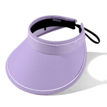 PARK (lila) Faltbare Sonnenblendenhüte für Damen mit UV-Schutz