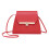 PARK (Rosso) Borsa da donna alla moda, leggera, con tracolla, borsa a tracolla 2