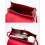 PARK (Rosso) Borsa da donna alla moda, leggera, con tracolla, borsa a tracolla 4