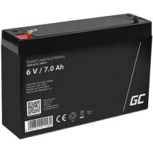 Batteria AGM ricaricabile PARKGreenCell Batteria al gel di piombo acido da 6 V 7 Ah Cicli senza manutenzione