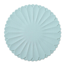 PARK18cm Cyan einfache langlebige Isoliermatten Tischsets Platin Silikon geruchsfrei Verbrühungen und