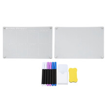 PARK 15,7 X 11,8 Zoll magnetischer trocken abwischbarer Kalender Acryl klare Planertafel für Kühlschrank