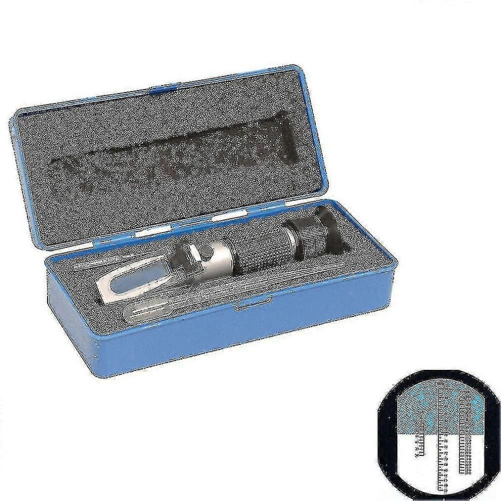 Réfractomètre Brix 0-90% - Mesure Précise Du Sucre Dans Sirops, Fruits, Bière - Aluminium Et Caoutchouc