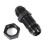 PARKAN8 Conector de mamparo recto macho a macho grande con tuerca 2