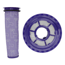 Filtros delanteros y traseros reemplazables y bien ajustados para aspiradoras PARK DC65 y DC66