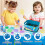 VTech VTech Marble Rush Magentic Dino Adventure, Construction Set for Kids, 3
