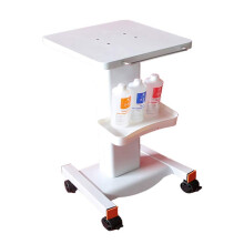 Multifunctional Portable Hand Cart, Large Trolley with Brake Wheels, Mobile Beauty Rolling Cart, 10 kg Capacity, 35 x 35 x 70 cm
