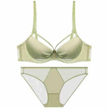 Bra Set Women's Underwire Bralette Lace Padded Comfort Bra 34/75B Green Dirndl Style Extreme Support