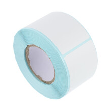Barcode Printing Paper Empty Labels Removable Freezer Labels Compatible with Thermal Printers 2x4 Inch Rectangles