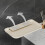 Foldable Bathroom Shelves, Wall-Mounted No-Drill Floating Storage, Compact White Panels for RVs, Laundry, Kitchen, Garage 2