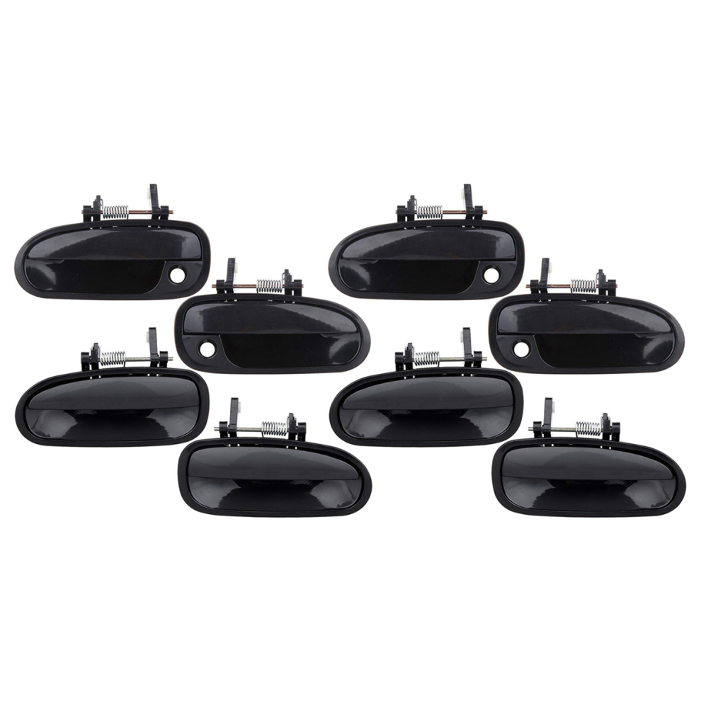 8Pcs Car Outside Exterior Door Handle For Ek3 1996 1997 1998 1999 2000 4853123744292
