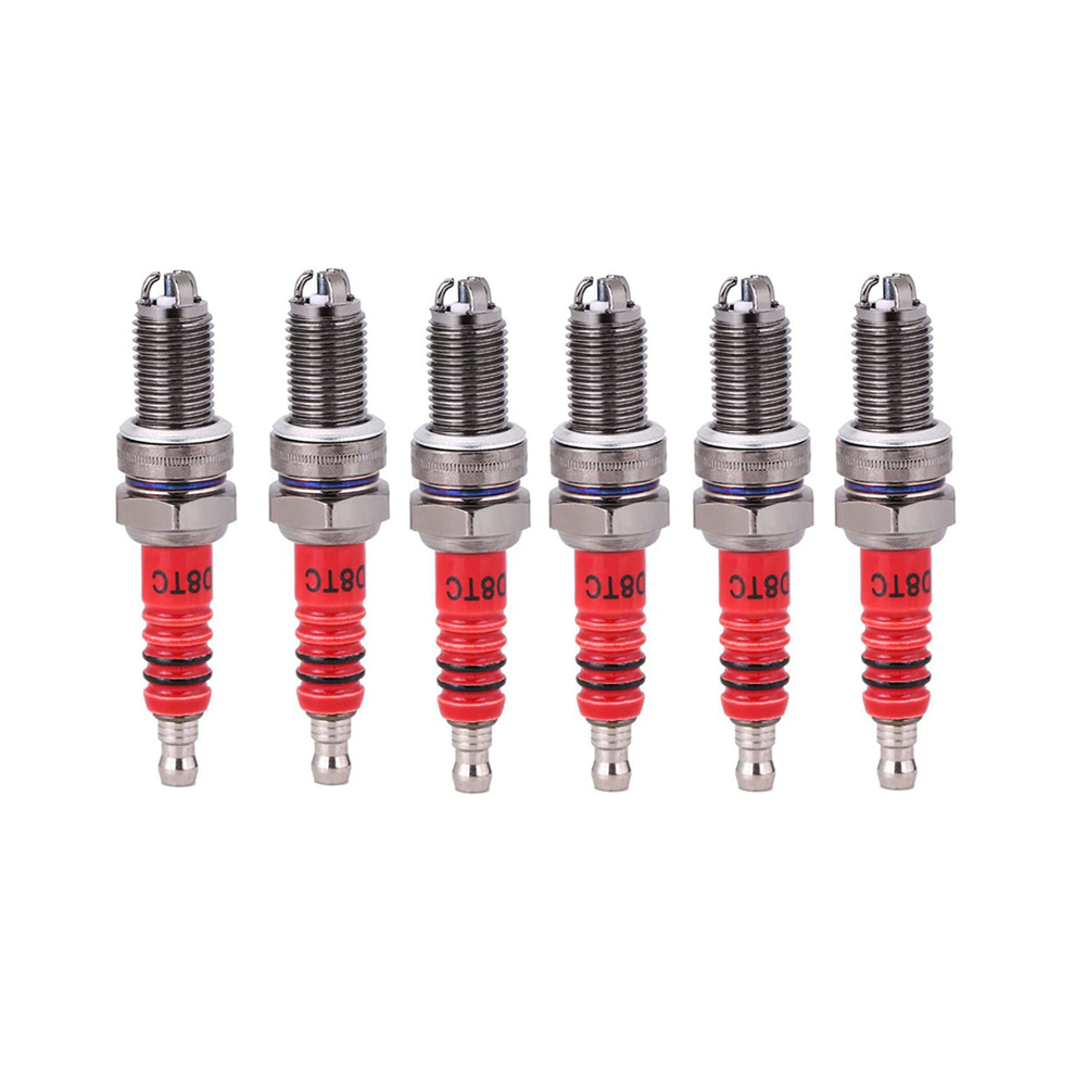 6 Pcs 3-Electrode Spark Plug D8tc For 125Cc 150Cc 200Cc 250Cc Motorcycle Scooter Atv Quads 4853123746678