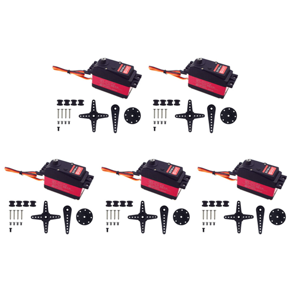 Photos - Parts for Drones & RC models 5Piece DS5160 60Kg 8.4V High Voltage Waterproof Servo for 1:5 RC Car SAVOX-0236 XL 5T Robot Arm 270 Servo